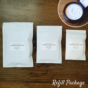 REFILL PURE Organic Whipped Tallow Balm | Grass-fed & Finished Tallow | 1 ingredient Tallow