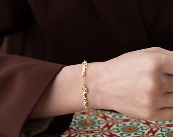 Aangepaste armband met meerdere namen, gepersonaliseerde naamarmband, sierlijke naamarmband voor moeder, armband babynaam, babyshowercadeau, cadeau voor liefde