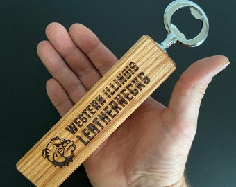 Western Illinois University "WIU" Bottle Opener (Free Shipping)