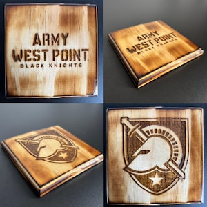 Official United States Military Academy (West Point) Coasters - Set of 4