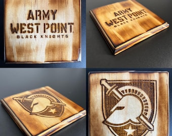 Official United States Military Academy (West Point) Coasters - Set of 4