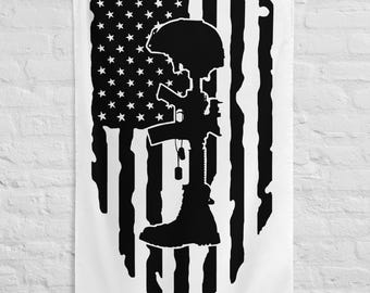 Bandera del soldado caído