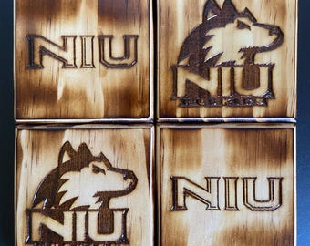 NIU Coasters - Set of 4 - Northern Illinois University