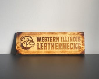 Western Illinois University Sign ("WIU")