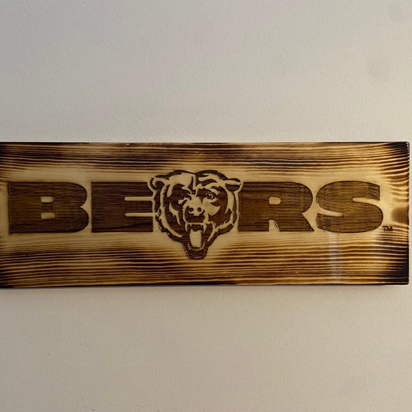 Sports Sign - Chicago Bears (Free Shipping)