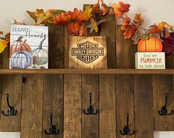 HARLEY壁掛け　木製 B&S Wall Mount Bar | Ace Branded Products