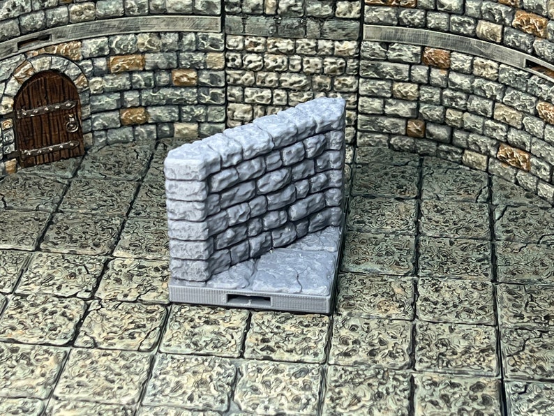 Curved & Angled Walls/ Rooms Dnd Pathfinder Wall on Tile Etsy