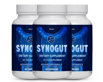 Synogut New Original Advanced Formula 3 Packs