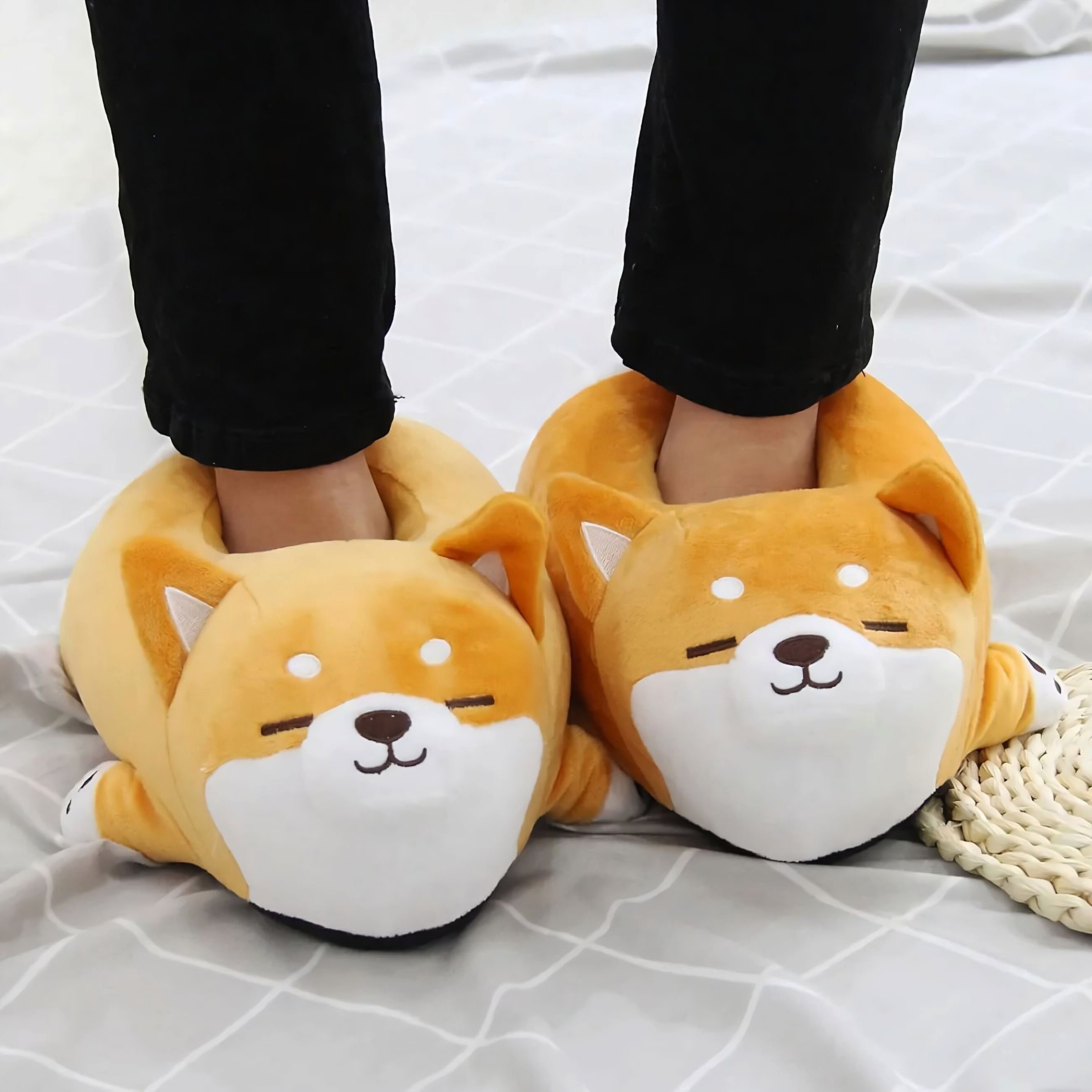 corgi dog slippers