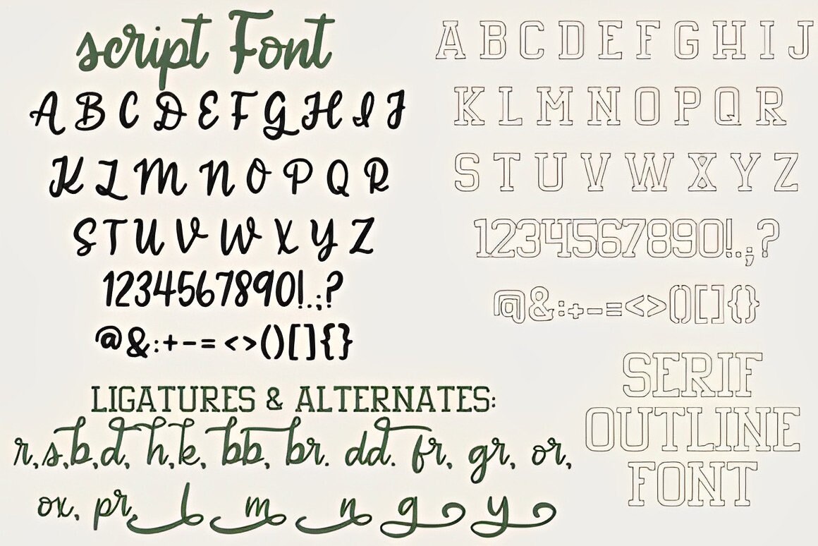 Letterman Jacket Font Handwritten Font Study Font Neat Etsy