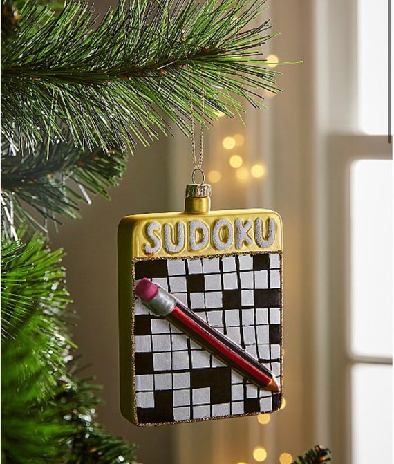 Adorable Sudoku Christmas Bauble Xmas Decorations Board Game - Etsy