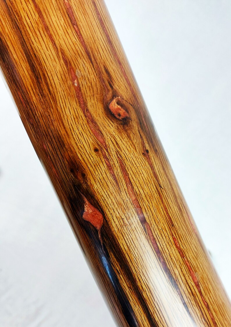 432hz C Masterpiece Oak Didgeridoo, Rare Wood, Perfect Pitch, WITH