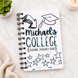 Personalized College Gift Card Book, High School Graduation