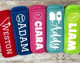 Porta paletas personalizado: funda para paletas heladas, relleno para canasta de Pascua