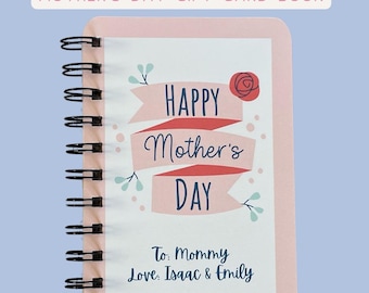 Libro de tarjetas de regalo para el Día de la Madre, regalo para el Día de la Madre, libro de supervivencia para mamás, álbum de fotos con tarjetas de regalo, regalo para mamá primeriza