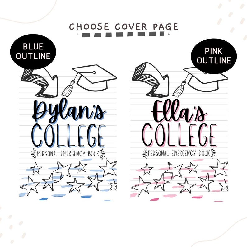 Personalized College Gift Card Book, High School Graduation image 2