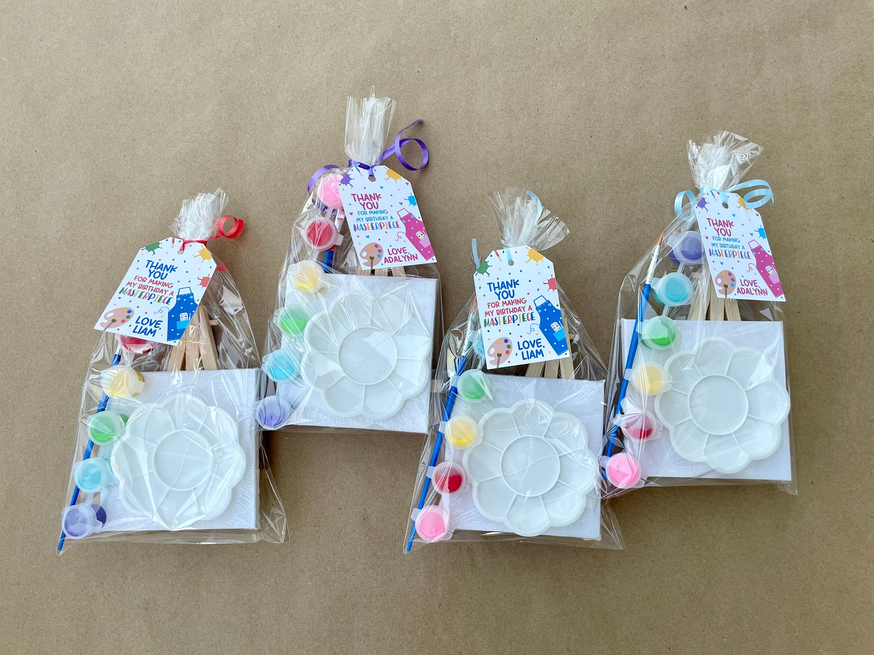 Paint Party Invite & Party Favors - Creative Fabrica