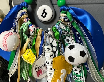 Soccer Bogg Bag Charm