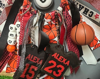 Basketball Bogg Bag Charm
