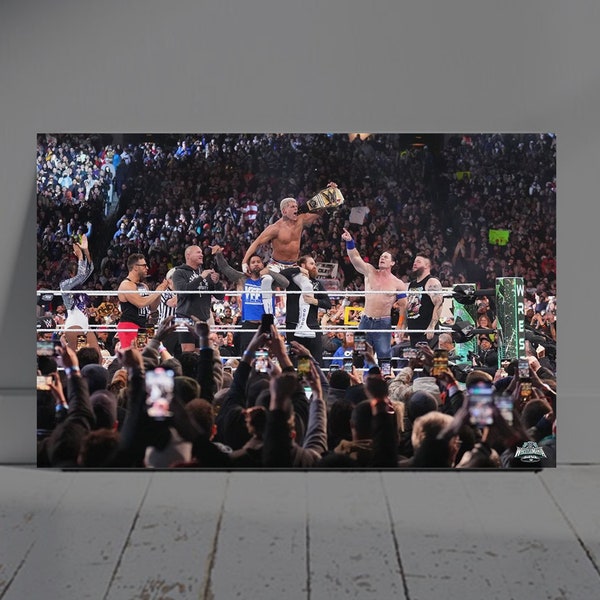 Cody Rhodes Story Finished Premium Gloss Poster | Wrestlemania 40 Design | Wrestling Fan Art Print