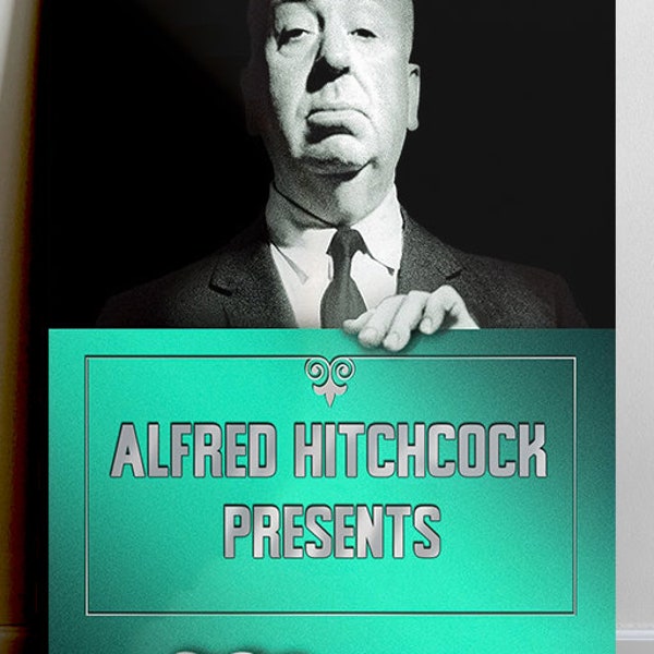 Alfred Hitchcock Presents: Grace Kelly Gloss Poster | TV Show Alfred Hitchcock Presents Design | Classic Hollywood Decor