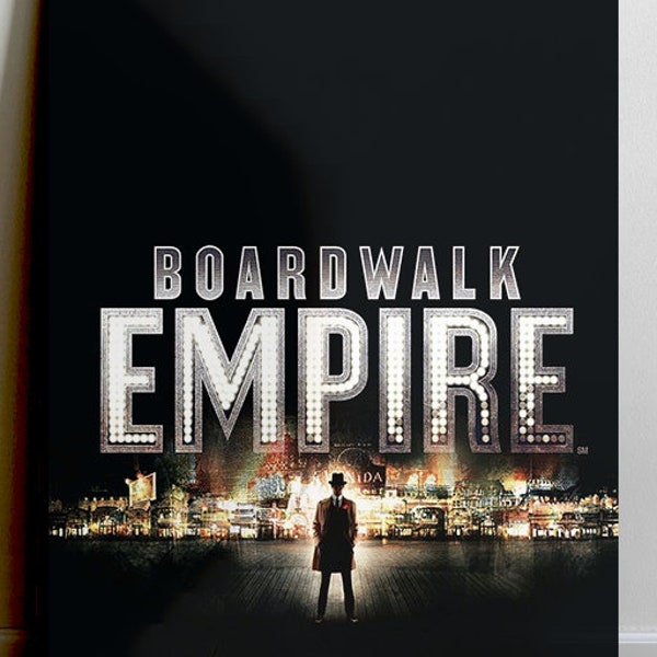 Boardwalk Empire Steve Buscemi Poster | Vintage TV-Show-Erinnerungsstücke | Nucky Thompson Wanddekoration