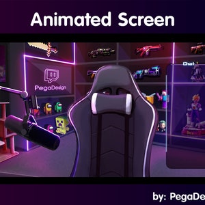 vtuber stream screen |  Vtuber background | v tuber | vtuber live2d | Twitch overlay | Streaming twitch | twitch animation | anime vtuber