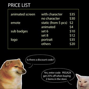 ADD-ON Customization Fee | Twitch Stream Screen | Emotes| Game room | image 6