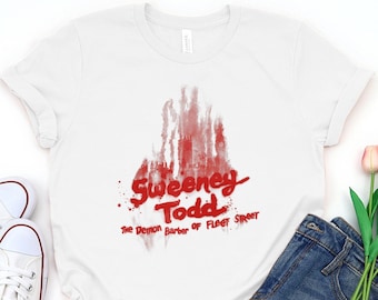 Sweeney Todd Musical Shirt, Sweeney Todd shirt, The demon barber tee, Josh Groban shirt,Annaleigh Ashford shirt, sweeney sweatshirt