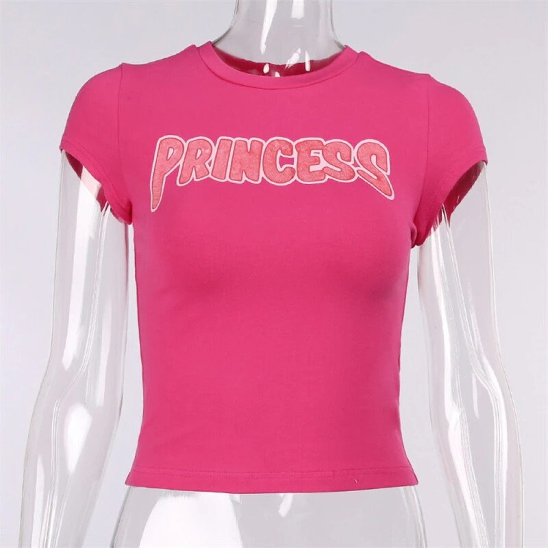 Pilates Princess Crop Top Cute Top Flowy Fit Crop Top Y2K Clothing Cute  Gift Girl Shirt Pilates Tee Y2k Crop Top 
