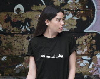 Nu Metal Baby | Band Shirt | Unisex Garment-Dyed T-shirt