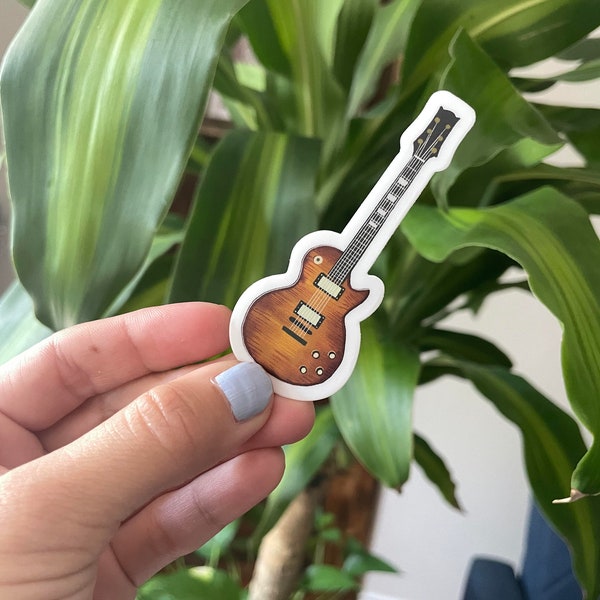 Guitar Girls Sticker Etsy