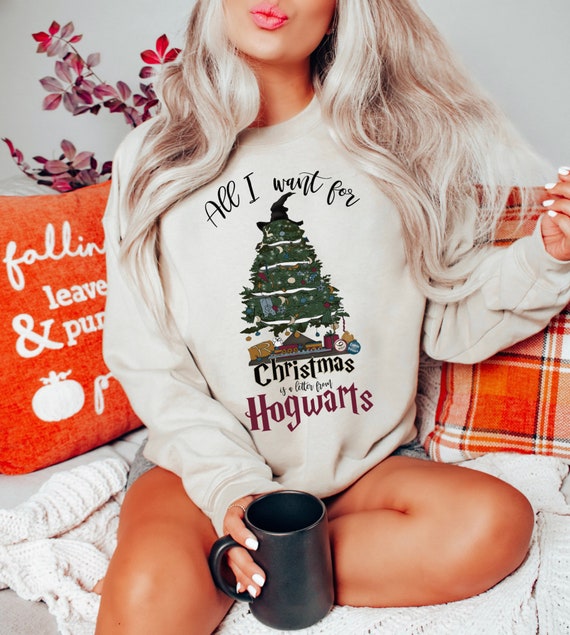 Pull de Noël Harry Potter, Sweat-shirt de Noël, Tenue des fêtes de fin  dannée, Saison confortable, Pull laid -  France