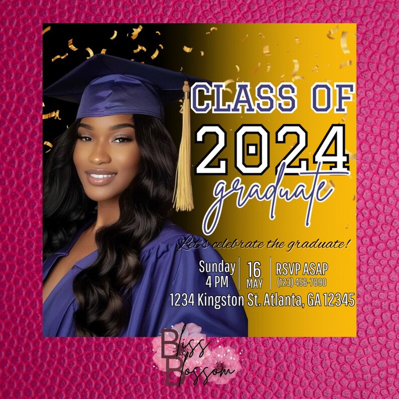 Class of 2026 Flyer; Graduation Flyer; 2026 Grad Flayer; Grad Party ...