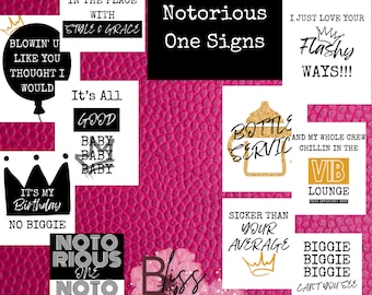 10 Notorious One Birthday Signs, First Birthday Signs