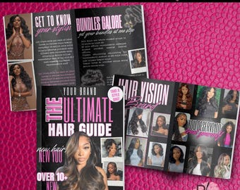DIY 90s Inspired Viral Beauty Magazine; Hair Magazine; Lash Magazine; Makeup Magazine: Trendy Magazine
