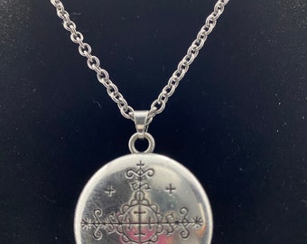Spiritual Orisha Papa Simbi Veve Pendant Necklace