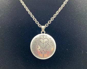 Spiritual Orisha EziliFreda Veve Pendant Necklace