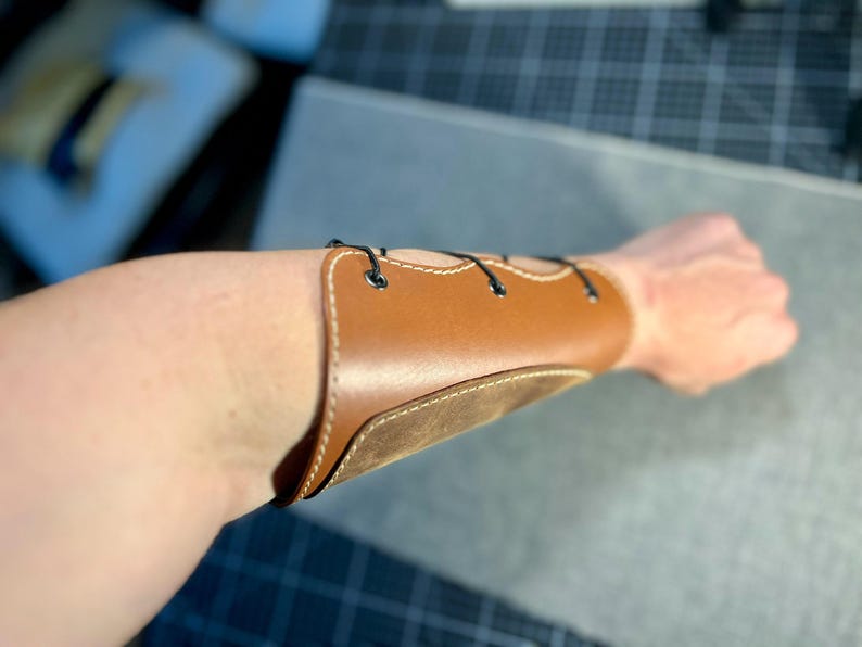Leather Archery Arm Guard v.03 PDF Digital Pattern DIY Leather Project  Archery Shooting Protective Gear PDF Digital Template Arm Protection