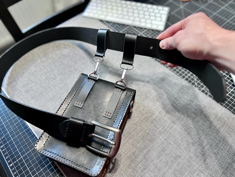 Crossbody Leather Bag PDF Pattern Multi Way Shoulder Purse DIY Sewing ...