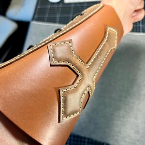 Leather Archery Arm Guard v.02 PDF Digital Pattern DIY Leather Project  Archery Shooting Protective Gear PDF Digital Template Arm Protection