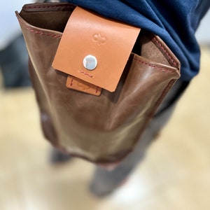 Leather Bushcraft Foraging Bag Leather Belt Mushroom Bag DIY Camping Waist Pouch PDF Digital Template Bushcraft Outdoor Leather Waist Pouch