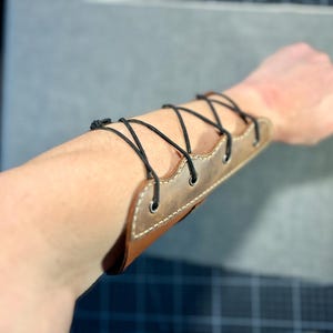 Leather Archery Arm Guard v.02 PDF Digital Pattern DIY Leather Project  Archery Shooting Protective Gear PDF Digital Template Arm Protection