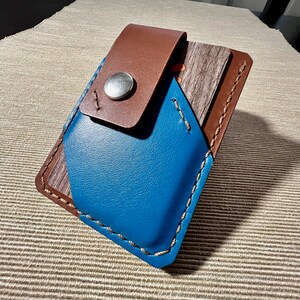 Super Slim Leather Cards Holder Sleek DIY Wallet Simple Design PDF Pattern for Minimalist Cards Organization pdf Leather Template