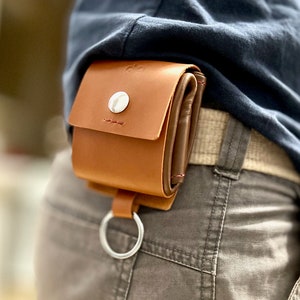Leather Bushcraft Foraging Bag Leather Belt Mushroom Bag DIY Camping Waist Pouch PDF Digital Template Bushcraft Outdoor Leather Waist Pouch