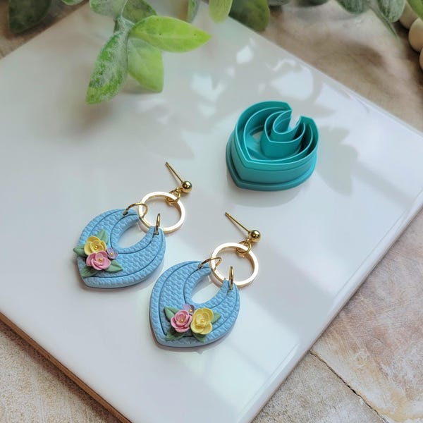 Arch Boho Polymer Clay Cutter: Handmade Earring Tool