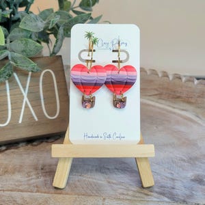 Hot Air Balloon Earrings