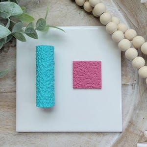 Sandpaper Texture Roller, polymer clay tool, clay texture tool