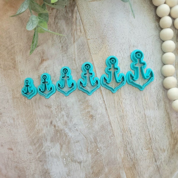 Anchor Polymer Clay Cutters perfect for ocean, sea, or nautical lover