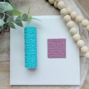 Sandpaper Texture Roller, polymer clay tool, clay texture tool